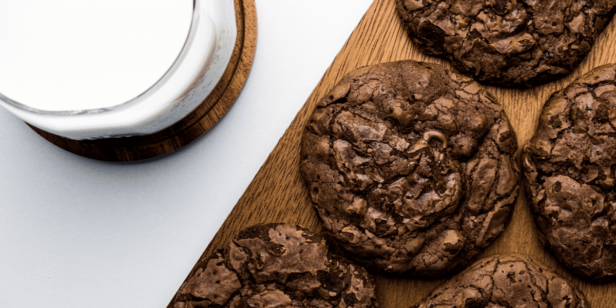 Esto es azucar - Receta: Galletas de Brownie sin Harina...