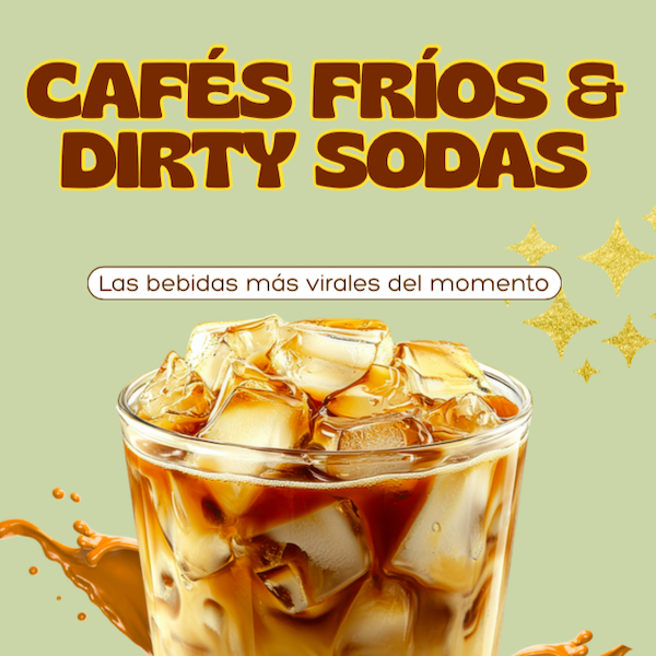 Imagen publicacion - Recetario Cafés Fríos & Dirty Sodas